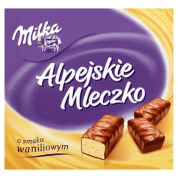 Bombonierka Milka Alpejskie Mleczko Waniliowe 330G