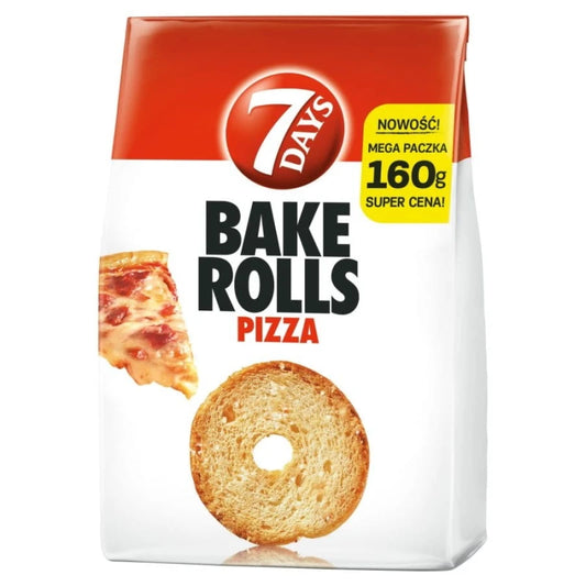 Bake Rolls Chrupki Chlebowe Pizza 150G