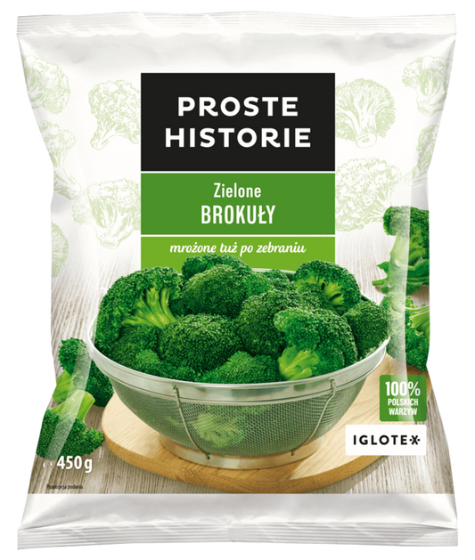 Brokuł Zielony Proste Historie 450G