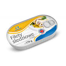 Filety Śledziowe w Oleju Lewiatan 170G