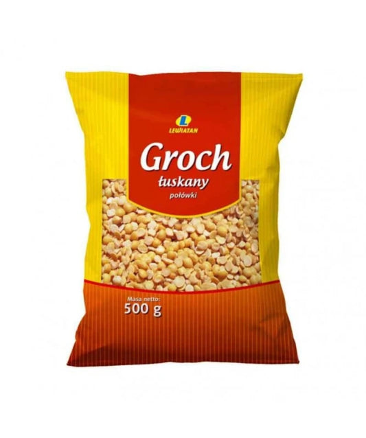 Groch Łuskany Połówki Lewiatan 500G