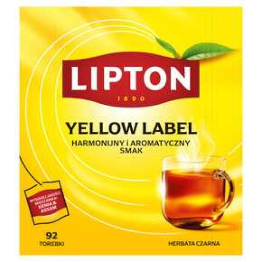 Herbata Lipton Yellow Label 184G (92 torebki)