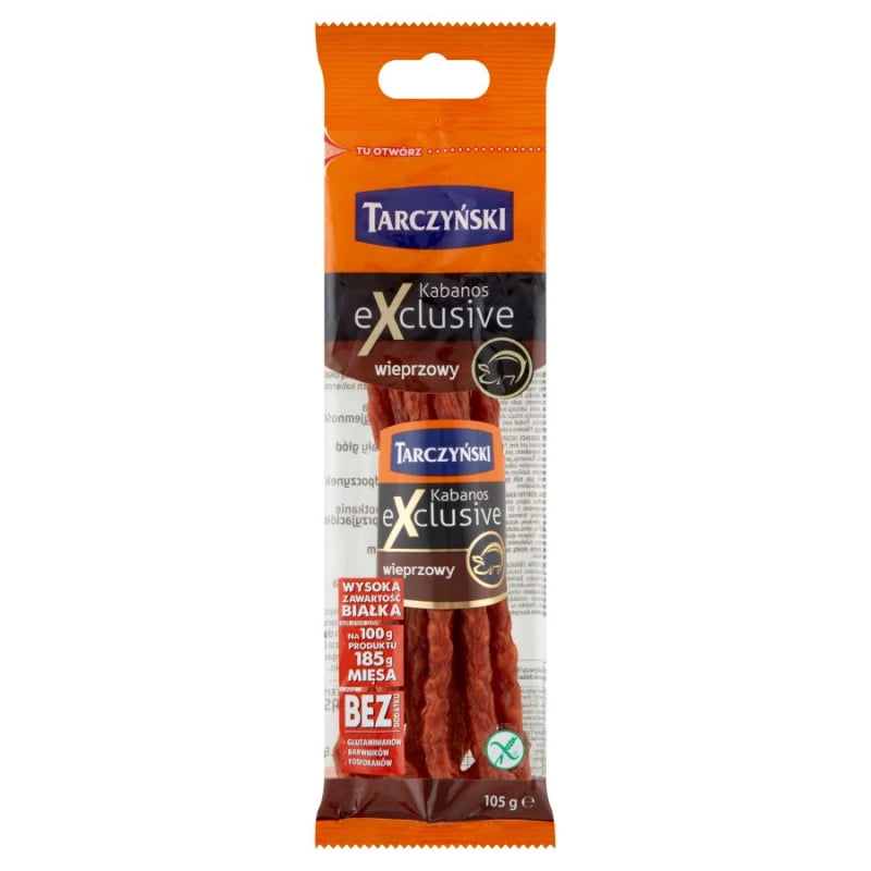 Kabanosy Tarczyński Exclusive Wieprzowy 105G