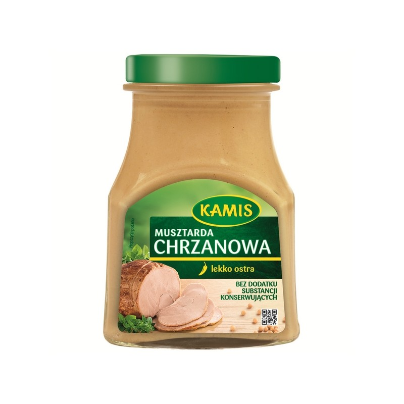 Musztarda Kamis Chrzanowa 185G