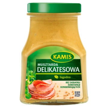 Musztarda Kamis Delikatesowa 185G
