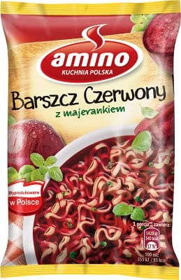 Zupa Błyskawiczna Amino Barszcz Czerwony 66G